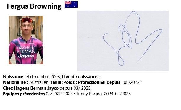1 a faire fergus browning 2024
