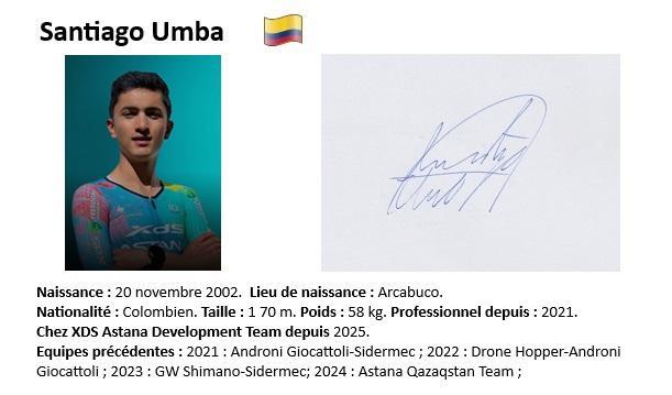 1 a faire santiago umba 2024