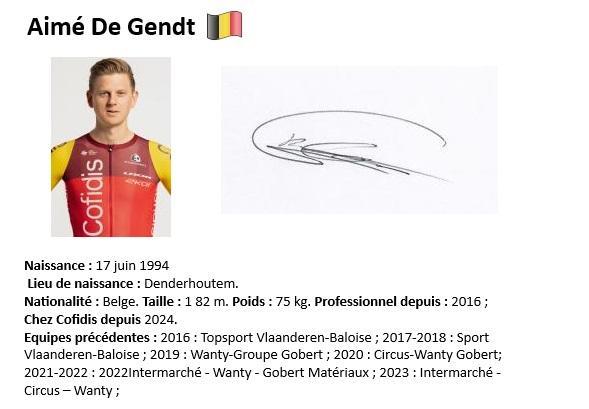 Aime de gendt 2024
