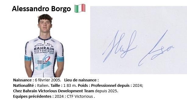Alessandro borgo 2024