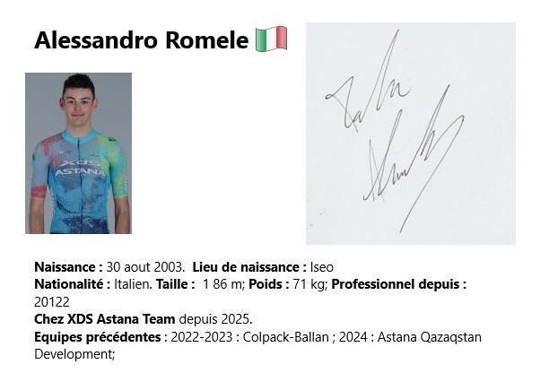 Alessandro romele 2025