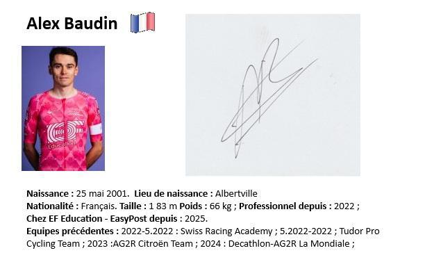 Alex baudin 2025