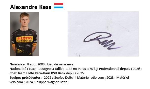 Alexandre kess 2025