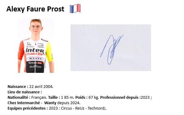 Alexy faure prost 2024