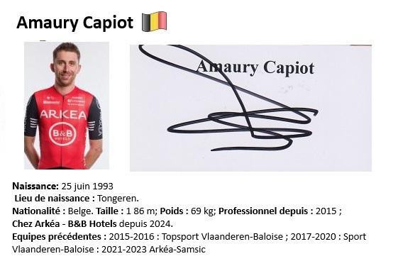 Amaury capiot 2024