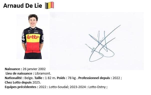Arnaud de lie 2024