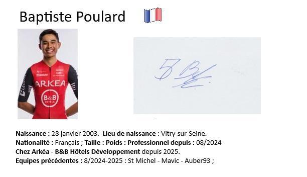 Baptiste poulard 2025