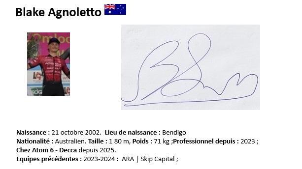Blake agnoletto 2023