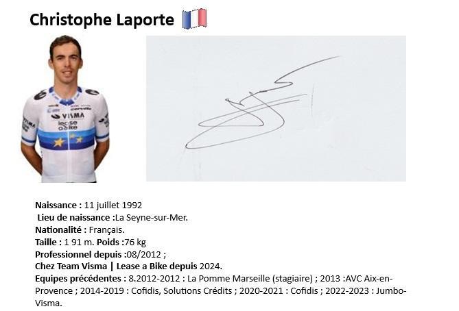 Christophe laporte 2025