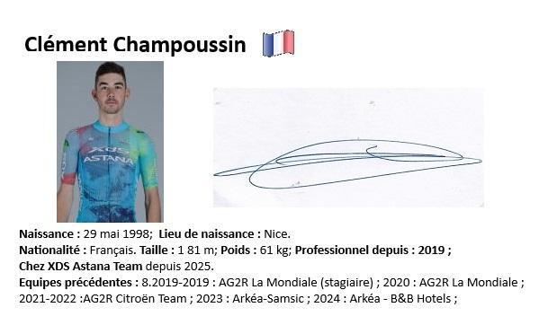 Clement champoussin 2024