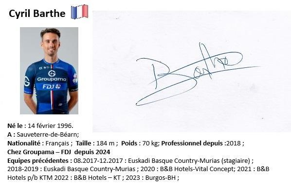 Cyril barthe 2024