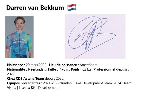 Darren van bekkum 2025