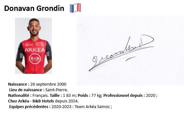 Donavan grondin 2024