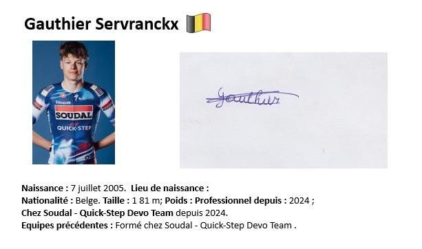 Gauthier servranckx 2025