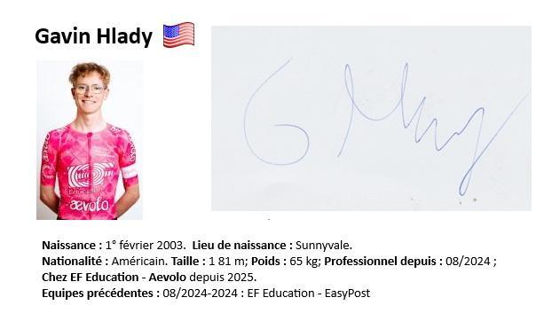 Gavin hlady 2025
