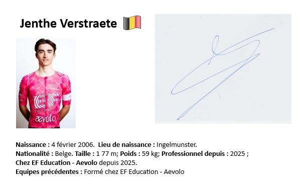 Jenthe verstraete 2025