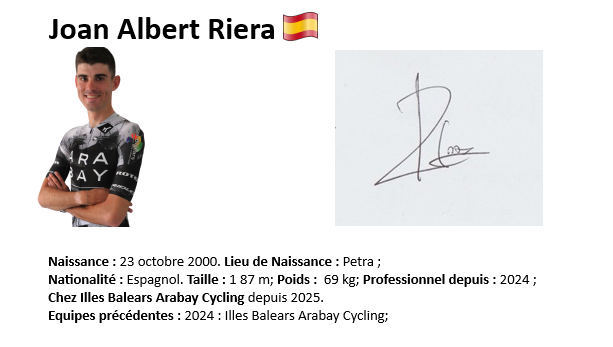Joan albert riera 2025