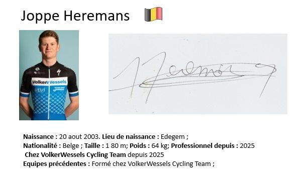 Joppe heremans 2025