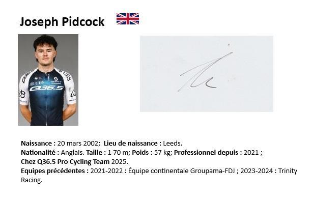 Joseph pidcock 2025
