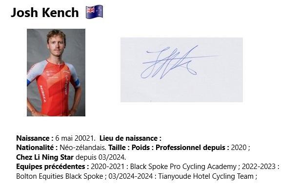 Josh kench 2024