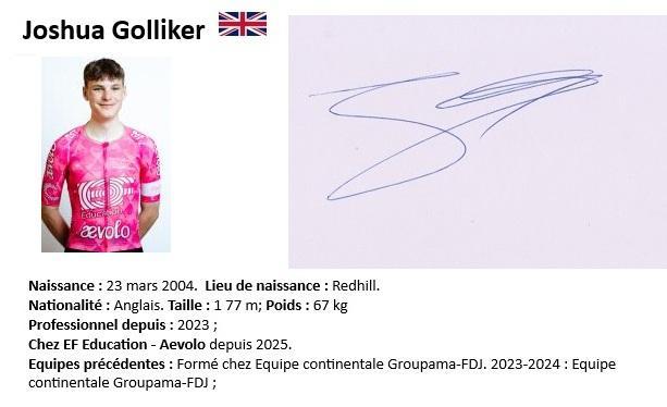 Joshua golliker 2025