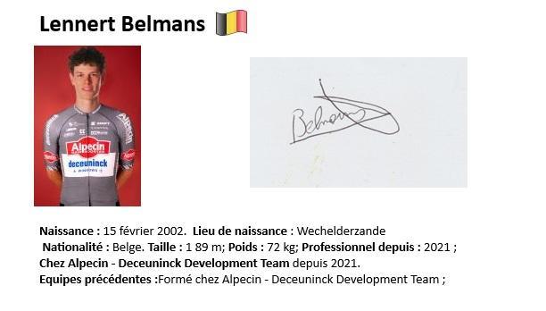 Lennert belmans 2025
