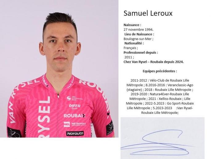 Leroux samuel van rysel roubaix 2024 photo laurent sanson 08