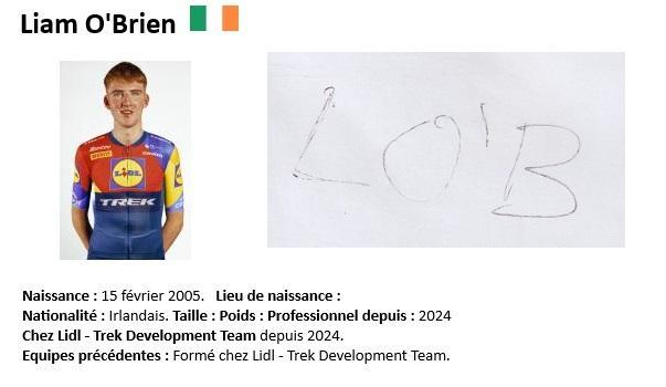 Liam o brien 2024