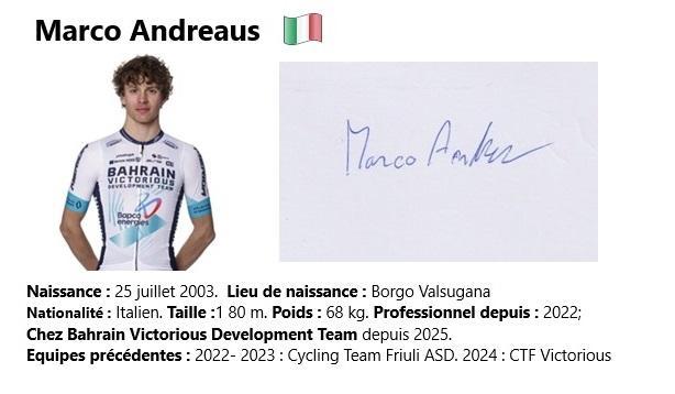 Marco andreaus 2024