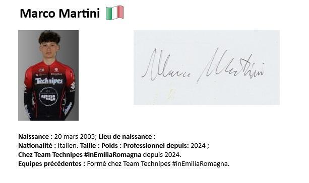 Marco martini 2025