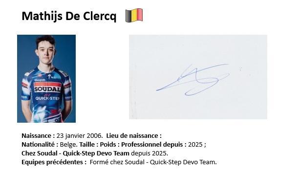 Mathijs de clercq 2025
