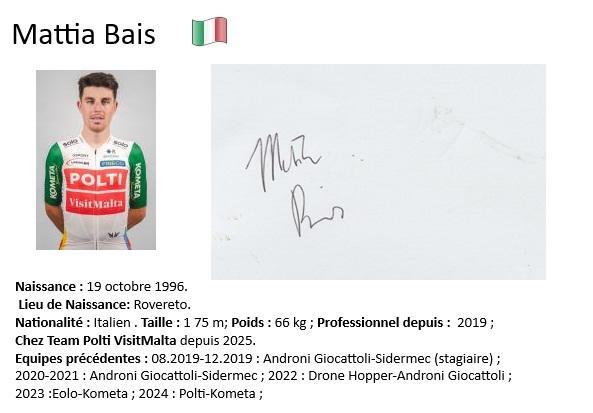 Mattia bais 2024