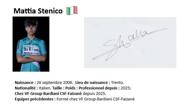 Mattia stenico 2025