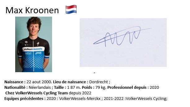 Max kroonen 2024
