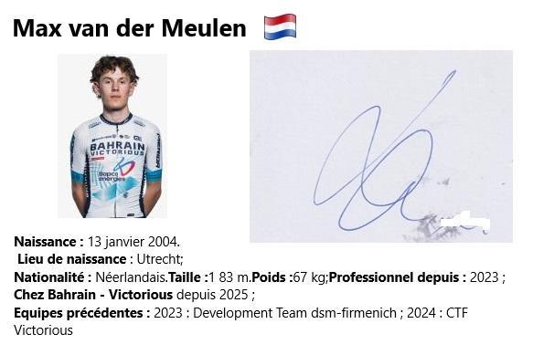 Max van der meulen 2024