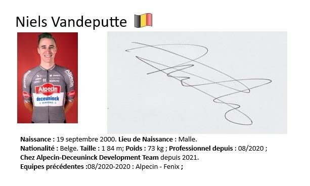 Niels vandeputte 2025
