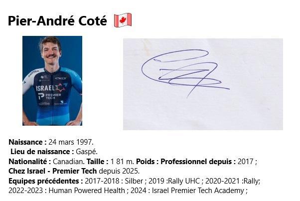 Pier andre cote 2024