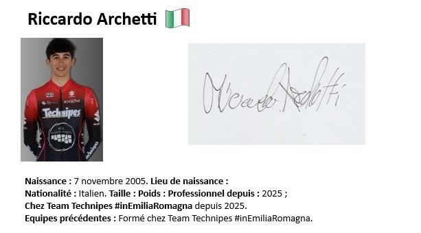 Riccardo archetti 2025