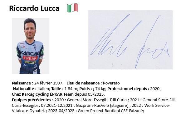 Riccardo lucca 2025