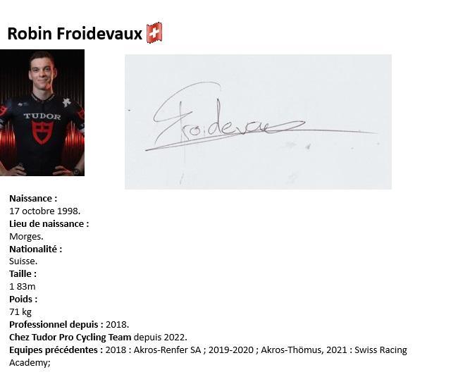 Robin froidevaux 2024