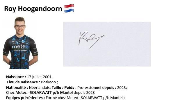 Roy hoogendoorn 2024