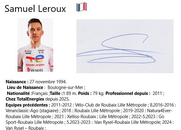 Samuel leroux 2024