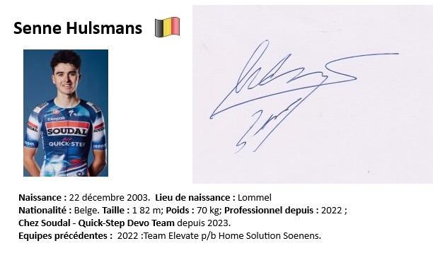 Senne hulsmans 2025