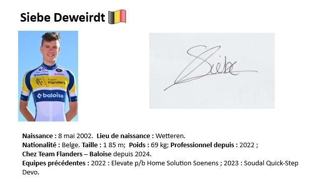Siebe deweirdt 2025