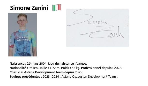 Simone zanini 2025