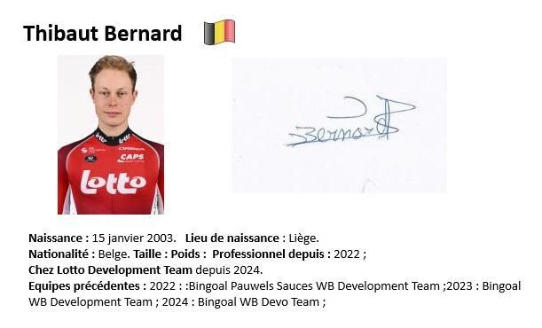 Thibaut bernard 2024
