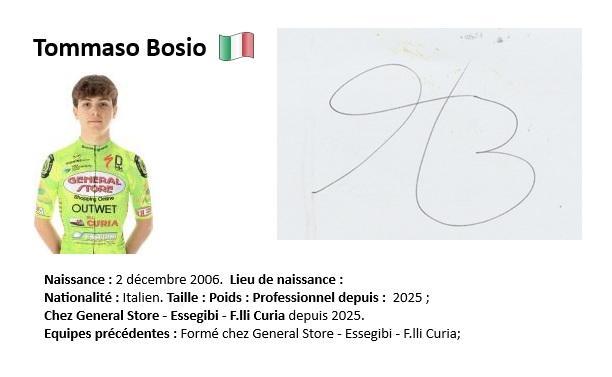 Tommaso bosio 2025