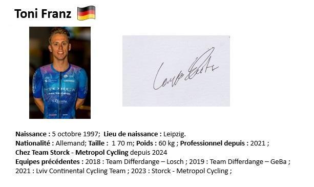 Toni franz 2024