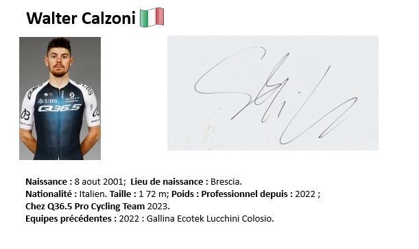 Walter calzoni 2025
